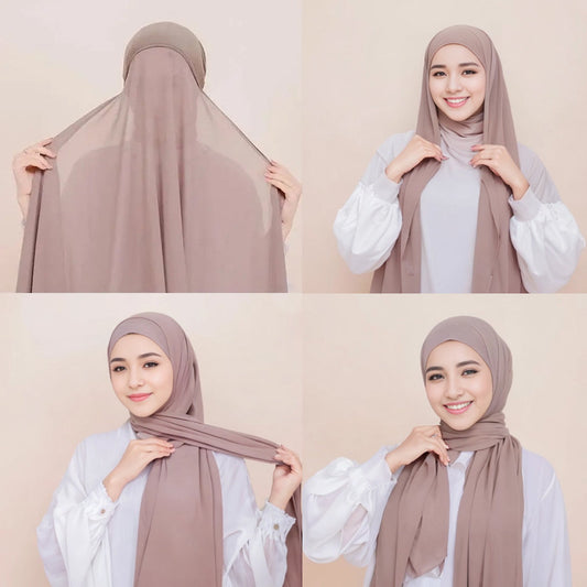 Instant Chiffon Hijab