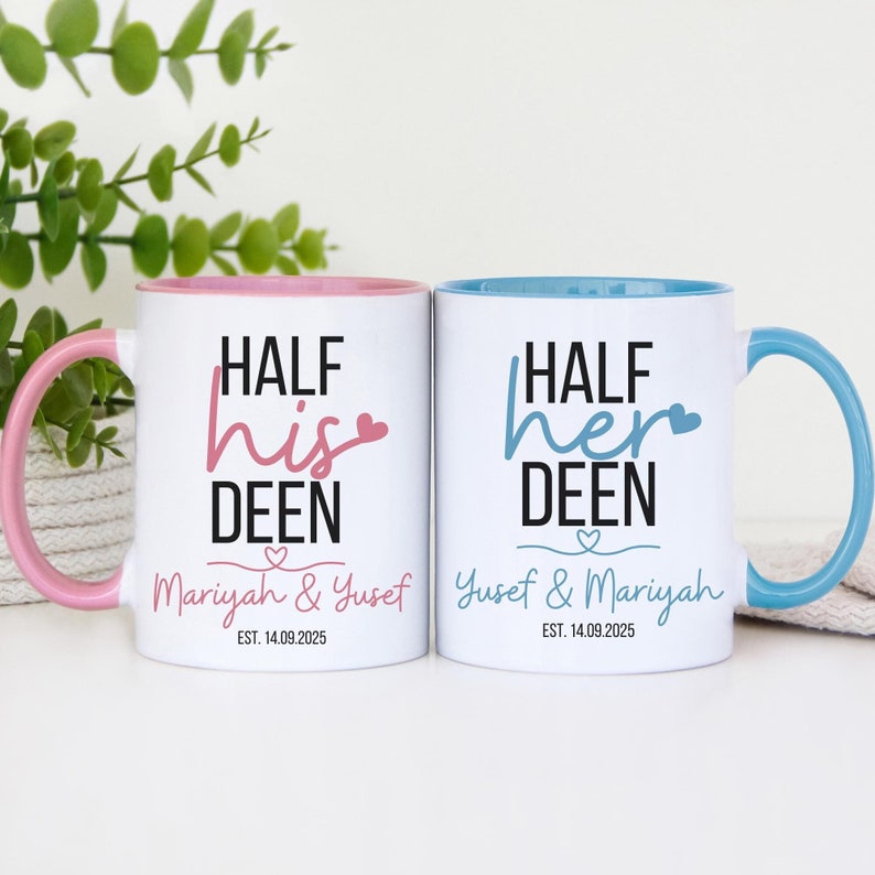 Couple Mugs for newly wed